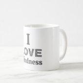 I Love Kindness Coffee Mug Koffiemok (Voorkant rechts)
