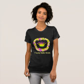 I Love King Cake, add text, T-Shirt (Voorkant volledig)