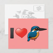 I Love Kingfish Briefkaart (Voorkant / Achterkant)