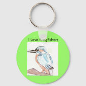 I Love Kingfish Key Ring Sleutelhanger (Voorkant)