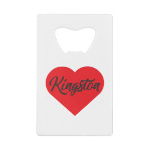 I Love Kingston - Jamaica Creditkaart Flessenopener