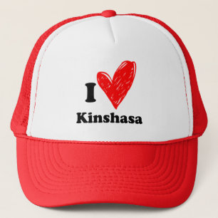 I Love Kinshasa - Hartschets Trucker Pet