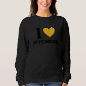 I Love Kitchener Canada Premium Trui (Voorkant)