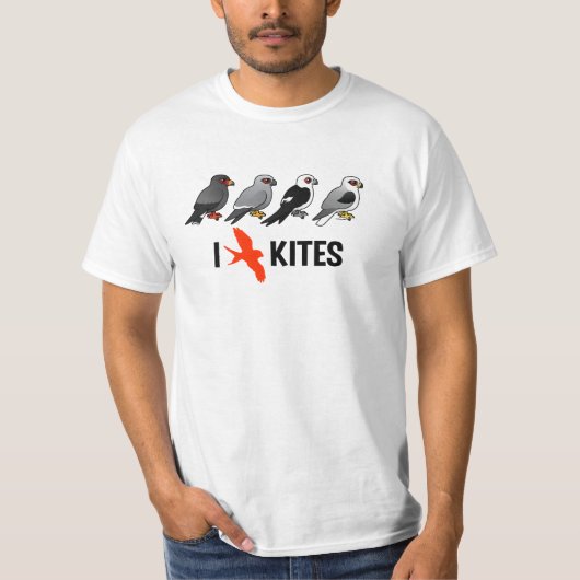I Love Kites T-shirt (Voorkant)