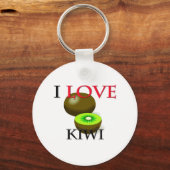 I Love Kiwi Sleutelhanger (Voorkant)