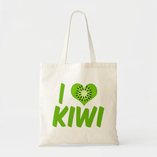 I Love Kiwi Tote Bag (Voorkant)