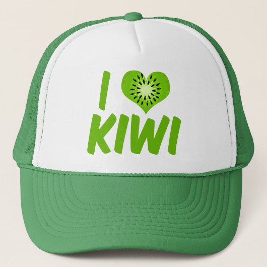 I Love Kiwi Trucker Pet (Voorkant)