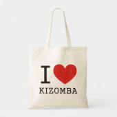 I love Kizomba Tote Bag (Voorkant)