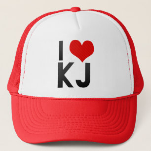 I Love KJ Trucker Pet