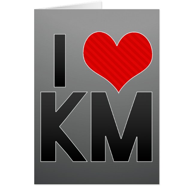 I Love KM (Voorkant)