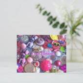 I Love-knoppen Briefkaart (Staand voorkant)