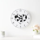 I Love Koe Wall Clock Grote Klok (Huis)