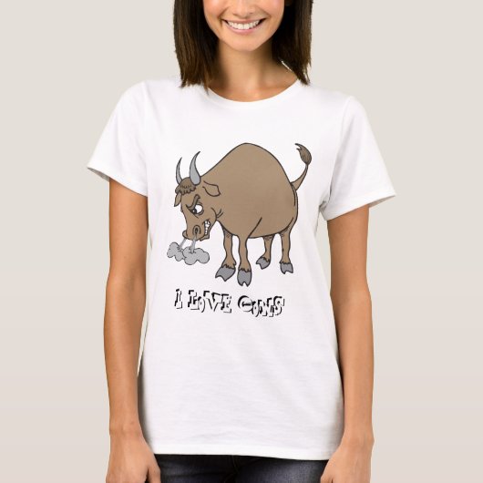 I Love Koeien T-Shirt (Voorkant)