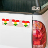 I Love Kurdistan Bumpersticker (Op Truck)
