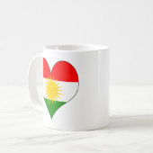 I Love Kurdistan Koffiemok (Voorkant links)