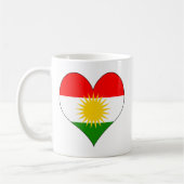 I Love Kurdistan Koffiemok (Links)