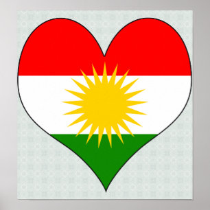 I Love Kurdistan Poster