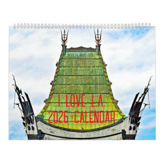 I LOVE L.A. 2026 Calendar Kalender