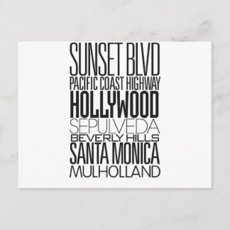 I Love LA Briefkaart