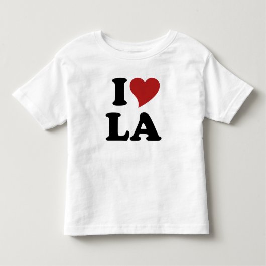 I Love LA Kinder Shirts (Voorkant)