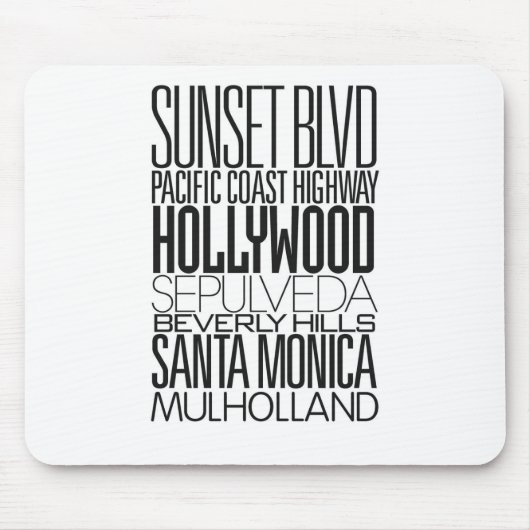 I Love LA Muismat (Voorkant)