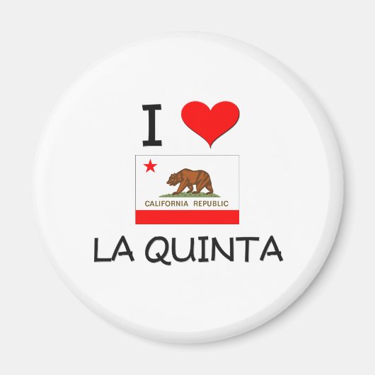 I Love LA QUINTA California Magneet (Voorkant)