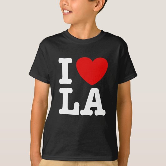 I Love LA T-shirt (Voorkant)