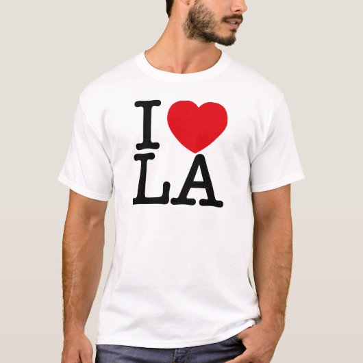 I Love LA T-shirt (Voorkant)