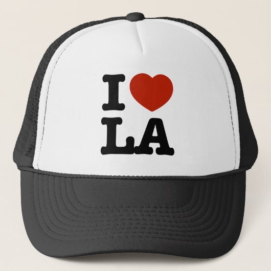 I Love LA Trucker Pet (Voorkant)