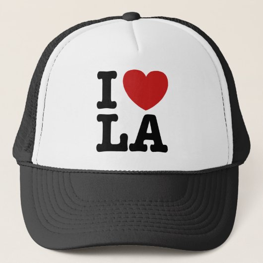 I Love LA Trucker Pet (Voorkant)