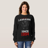 I love labrador since 1994 trui (Voorkant volledig)