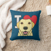 I Love Labradors Kussen (Deken)