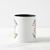 I Love Labradors Mug – With Hearts & Paw Prints Mok (Midden)