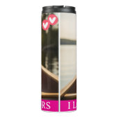 I Love Labradors Thermal Tumbler Thermosbeker (Achterkant)