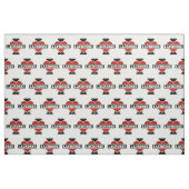 I Love Lacrosse Stof (Fat Quarter)