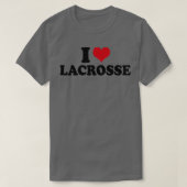 I Love Lacrosse T-shirt (Design voorkant)