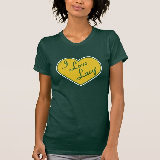 I Love Lacy T-shirt (Voorkant)
