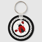 I Love Ladybugs Sleutelhanger (Voorkant)