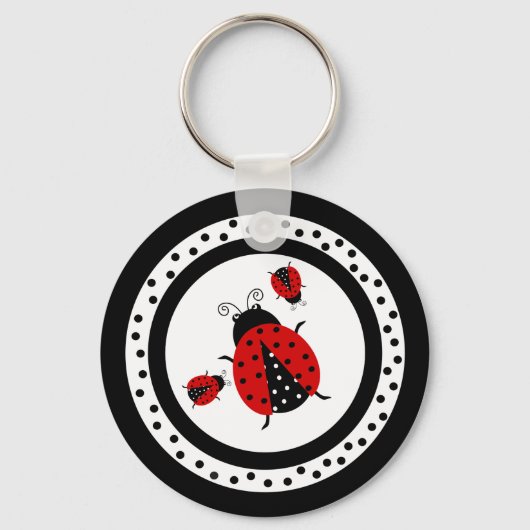 I Love Ladybugs Sleutelhanger (Voorkant)