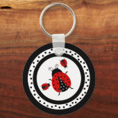 I Love Ladybugs Sleutelhanger (Voorkant)