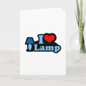 I Love-lamp Kaart (Voorkant)
