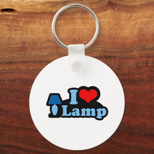 I Love-lamp Sleutelhanger (Voorkant)