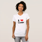 I Love Lamp T-shirt (Voorkant volledig)