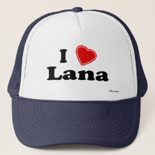 I Love Lana Trucker Pet