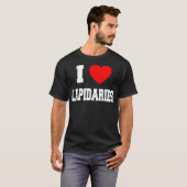 I Love Lapidaries  T-shirt (Voorkant volledig)