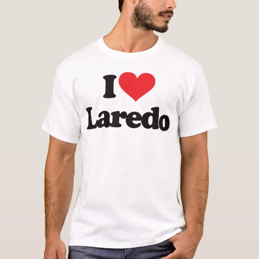 I Love Laredo T-shirt (Voorkant)