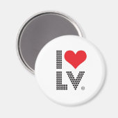 I Love Las Vegas Magneet (Voorkant / Achterkant)