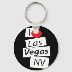 I Love Las Vegas NV Sleutelhanger