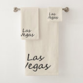I Love Las Vegas Poker Chip Bad Handdoek (Insitu)