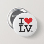 I Love Las Vegas Ronde Button 5,7 Cm (Voorkant /achterkant)